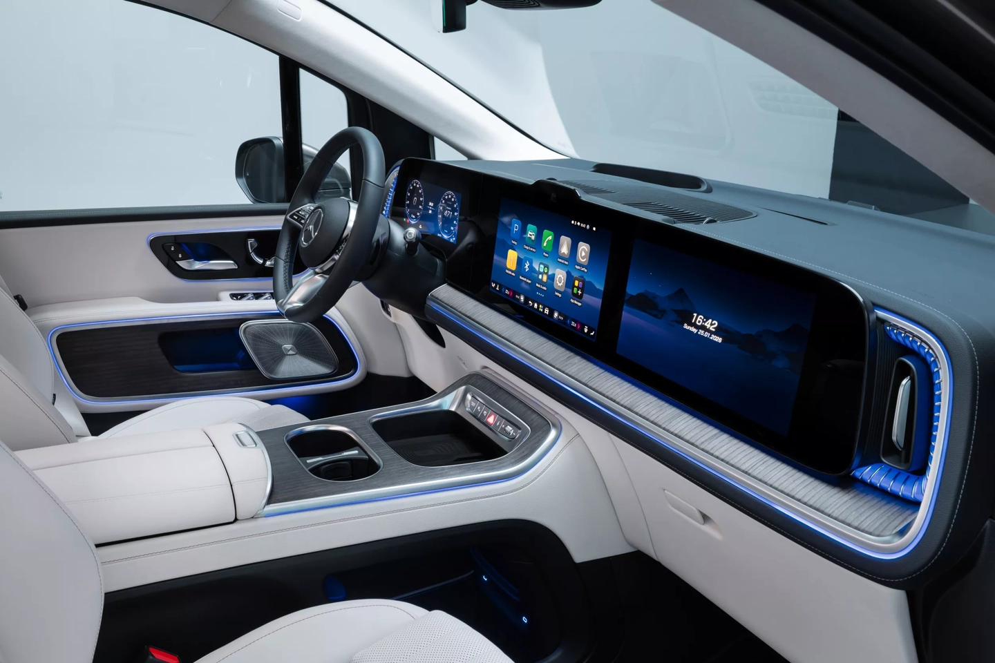 Mercedes-Benz Launches VLE Electric Luxury MPV With Fridge, TV, Sofa