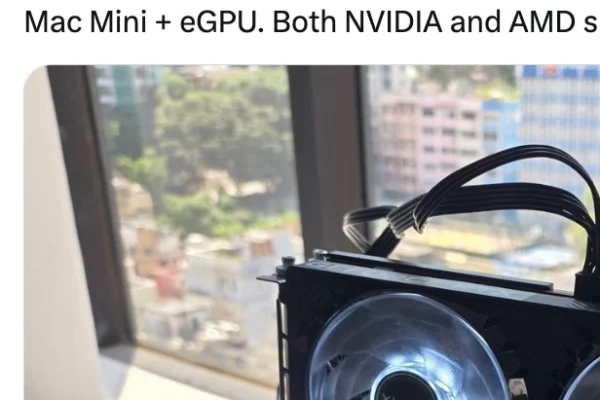 TinyCorp Develops eGPU Board Linking RTX 5060 to Apple Silicon Macs
