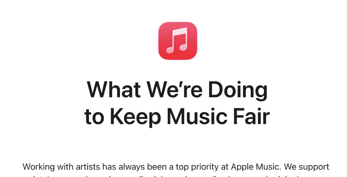 Apple Music Won't Ban AI-generated Music
