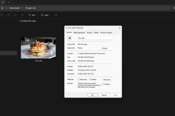 Windows 11 File Explorer Properties Interface to Undergo Modern Overhaul, Supporting Dark Mode