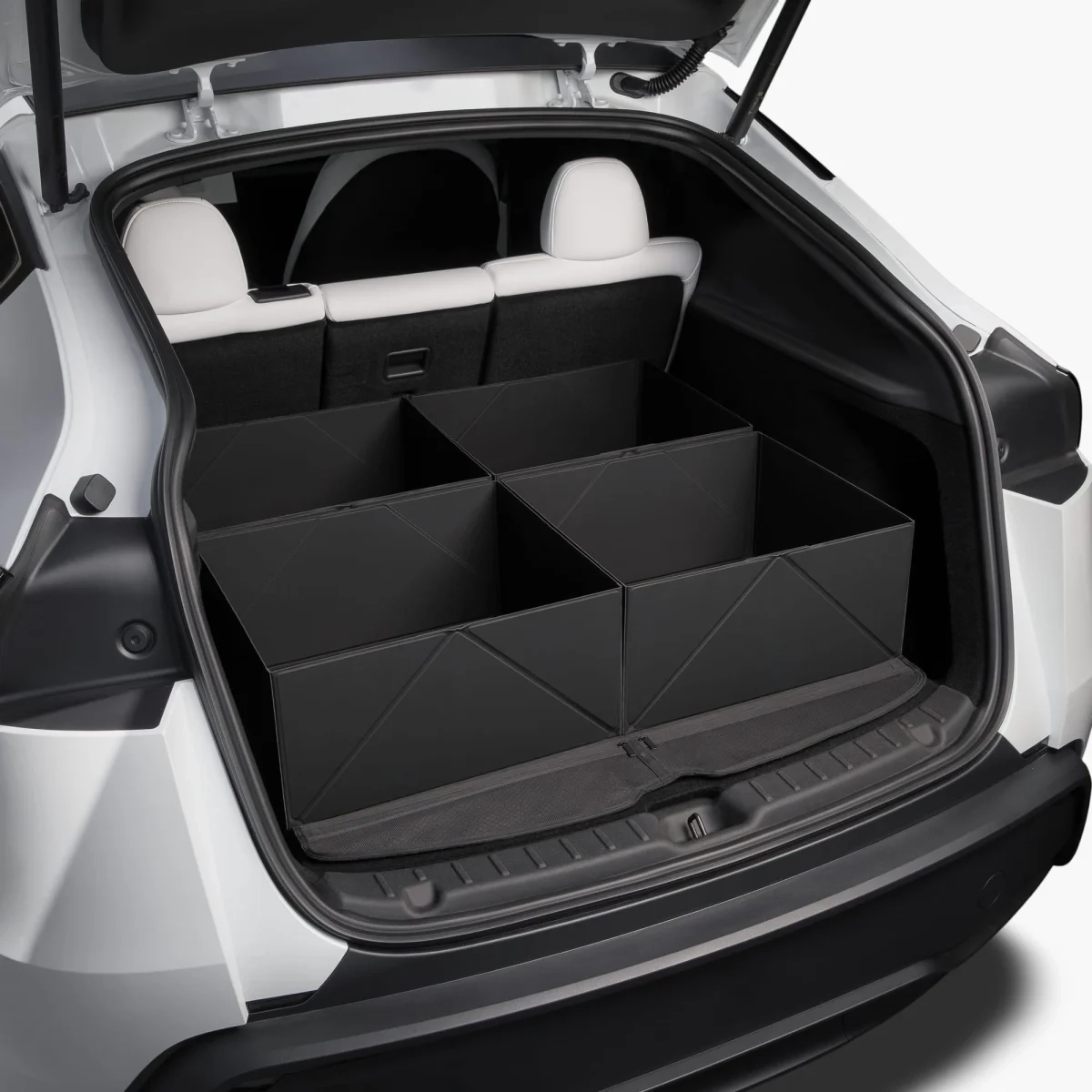 Tesla introduces factory-installed folding storage box for the Model Y trunk at $245