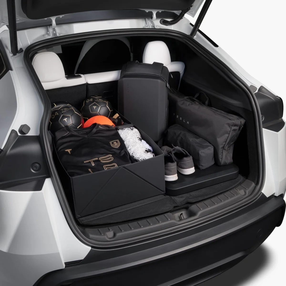 Tesla introduces factory-installed folding storage box for the Model Y trunk at $245